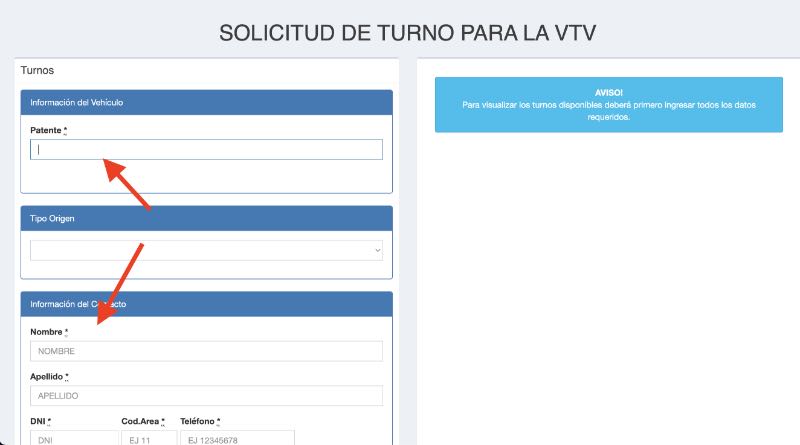 VTV: Cómo reservar mi turno para la Verificación Técnica Vehicular